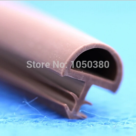 Wooden Door Slot Rubber Seal Strip anti collision crash