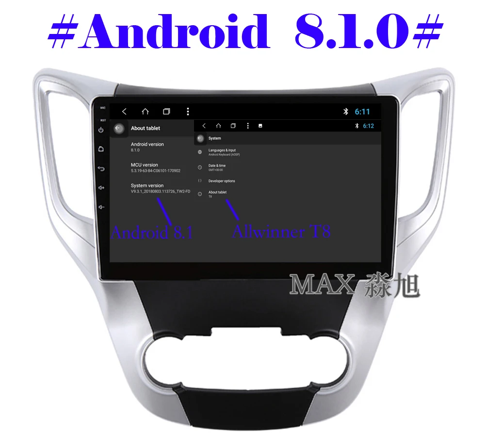 Top MAX IPS Screen 2G 32G Android 8.1 Car DVD Player For Changan CS35 / Chana CS35 Car Radio RDS Free Maps 4G WiFi Bluetooth Call 1