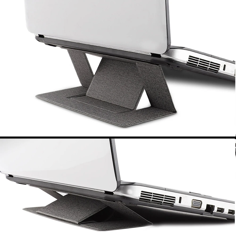 2019 Новый Портативный Ультратонкий держатель для Macbook подставка складной ноутбук стол из поликарбоната Подставка для iPad Поддержка компьюте...