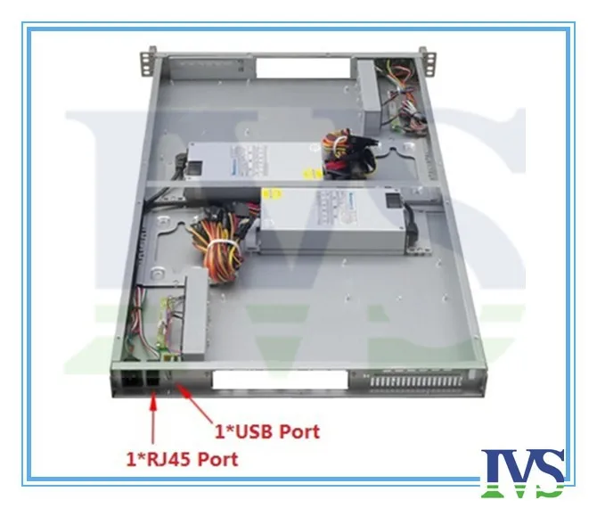 Элегантный ультра-компактный корпус для установки в стойку 1U RC1760 чехол для сервера для двух отдельных разделителей