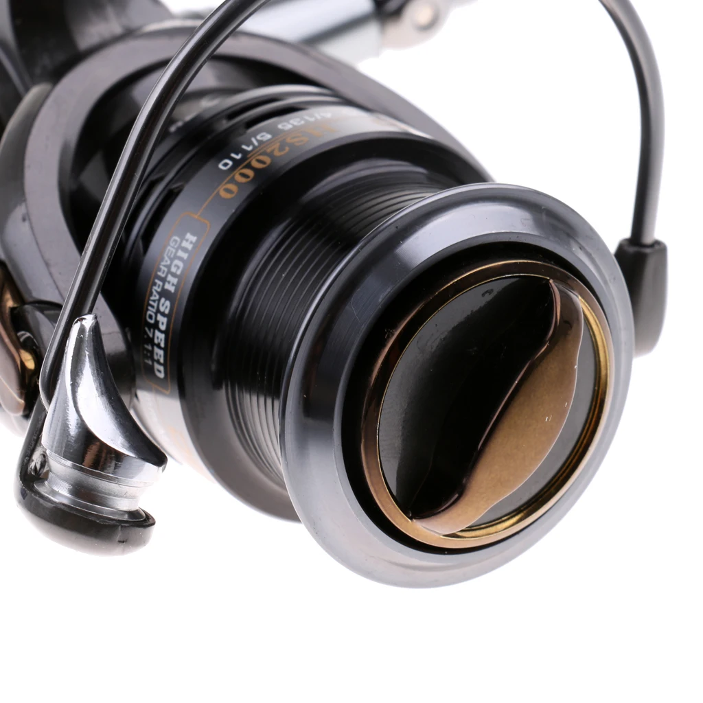 Sea Fishing Reel High Ratio 7.1:1 5+1BB Match Spool Spinning Reel 6.5kg Drag 3D Super-Light Design Fishing Reel