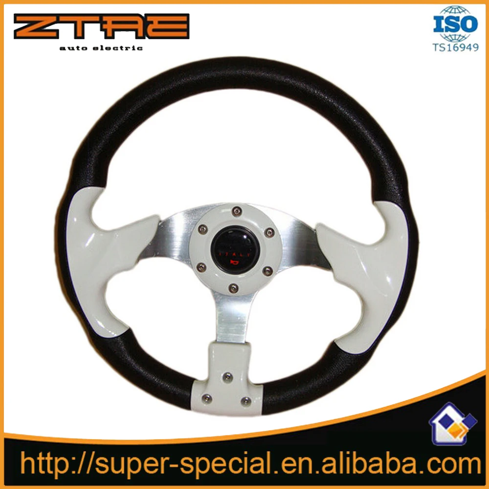 

Universal 13'' Inch 320mm racing Steering Wheel White/Black /Red /Brown Sports Auto Car Steering Wheel
