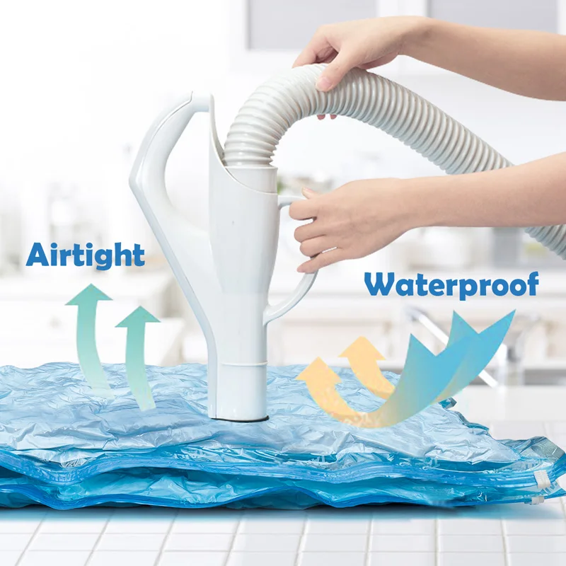 4 PCS حقيبة فارغة صندوق تخزين ملابس حقيبة الفضاء التوقف حقيبة ضغط حقيبة للملابس بطانية المعزي لا تسرب محكم 4 PCS حقيبة فارغة صندوق تخزين ملابس حقيبة الفضاء التوقف حقيبة ضغط حقيبة للملابس بطانية المعزي لا تسرب محكم