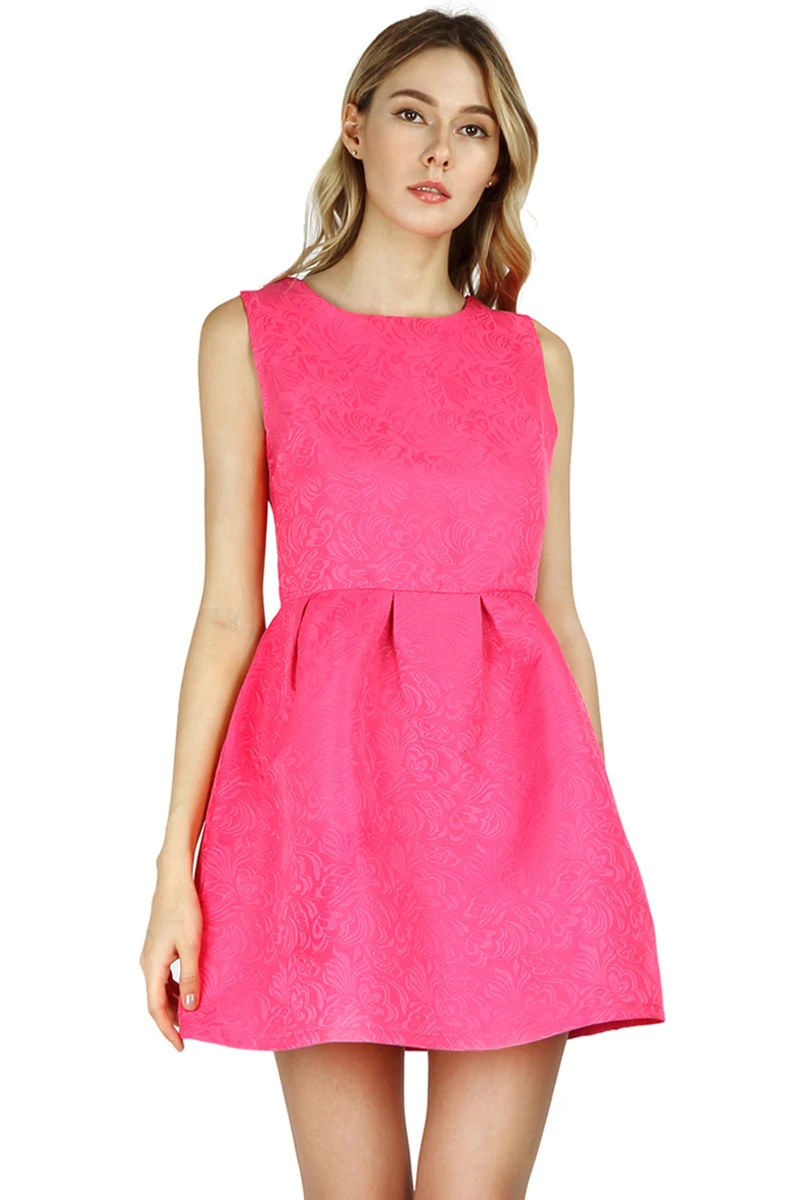 Kostlish New Fashion Summer Women Dress O-Neck Sleeveless A-Line Mini Casual Dresses 2017 Elegant Evening Party Dresses Sundress (12)