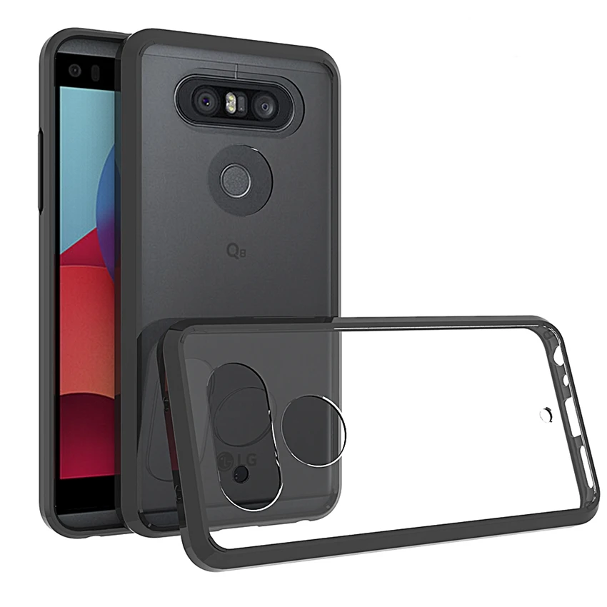 Мягкий силиконовый чехол из ТПУ/поликарбоната для LG Q8 Q 8 Защитные Чехлы