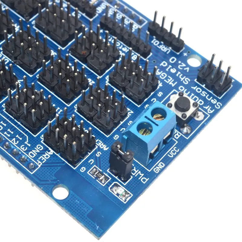 Для Arduino датчик MEGA Shield V1.0 V2.0 специальная Плата расширения MEGA 2560 Sup IIC Bluetooth SD Робот Запчасти DIY