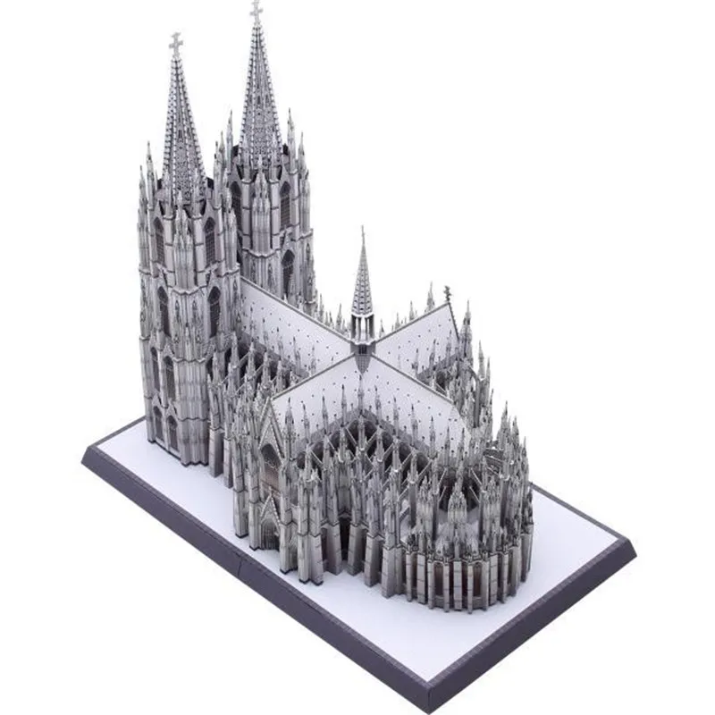 DIY большой размеры Германия Кельн собор ремесло бумага Модель 3D архитектурное здание Развивающие игрушки DIY ручной работы подарок