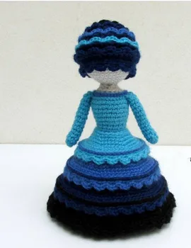 

crochet toys amigurumi doll girl model number XC041026