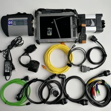 2в1 Авто диагностические инструменты MB Star C4 compact 4 Icom Next для BMW 1 ТБ mini SSD с программным обеспечением V12/, используемым планшетом IX104 I7 4G