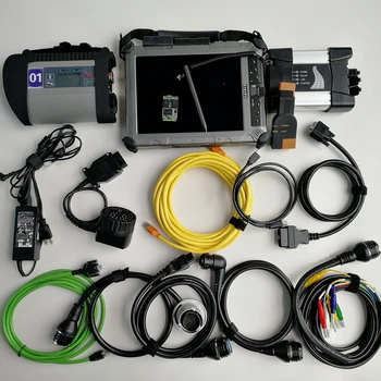 

2in1 Auto Diagnostic Tools MB Star C4 compact 4 Icom Next for BMW 1TB mini SSD with V03.2020 Software Used Tablet IX104 I7 4G