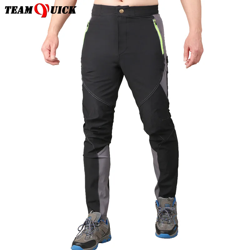 Hombres pantalones de senderismo al aire libre mens stretch hombre cazadora impermeable de secado rápido camping trekking caza senderismo pantalones hombres