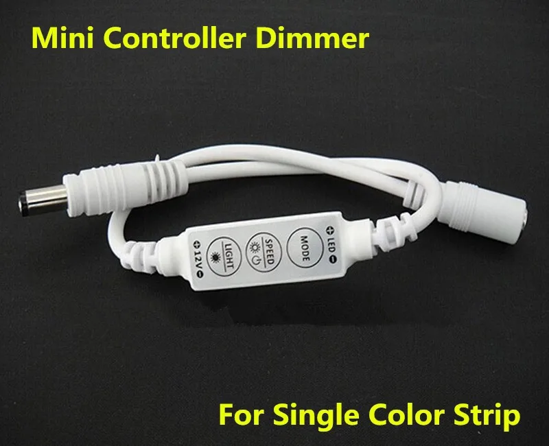 

Free shipping 30pcs 5 MODES DC12V 12A 144W Mini SINGLE COLOR Controller Dimmer