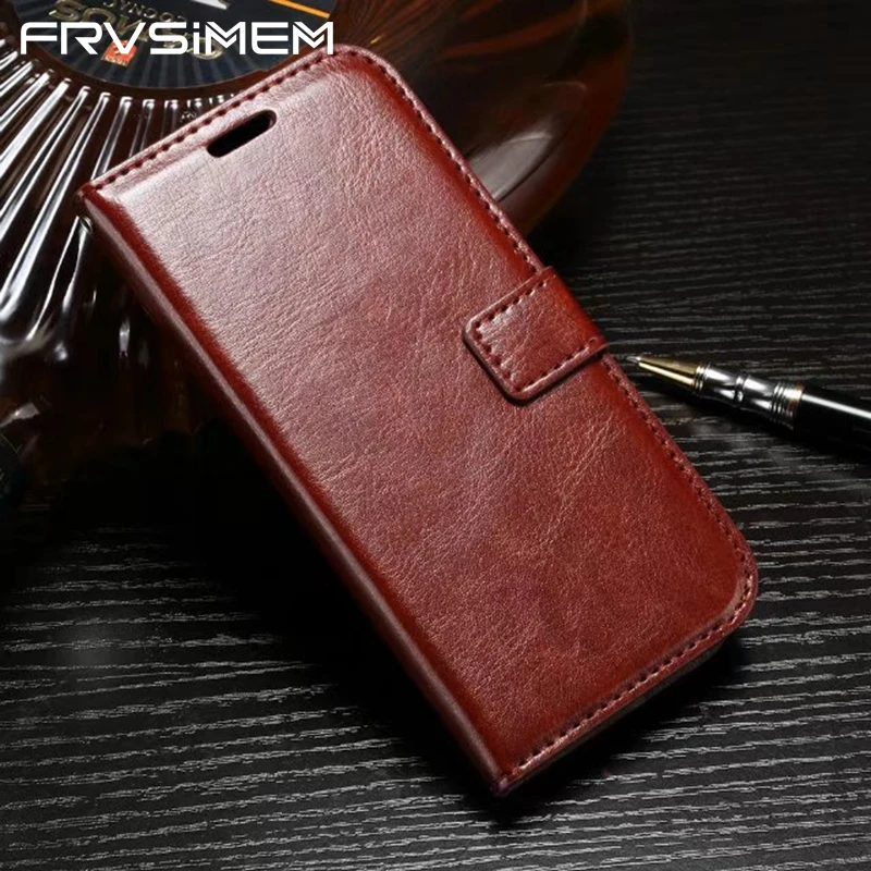 Кожаный чехол бумажник с откидной крышкой для Redmi Note 5 Pro 3 4 4X 5A глобальная версия 3s