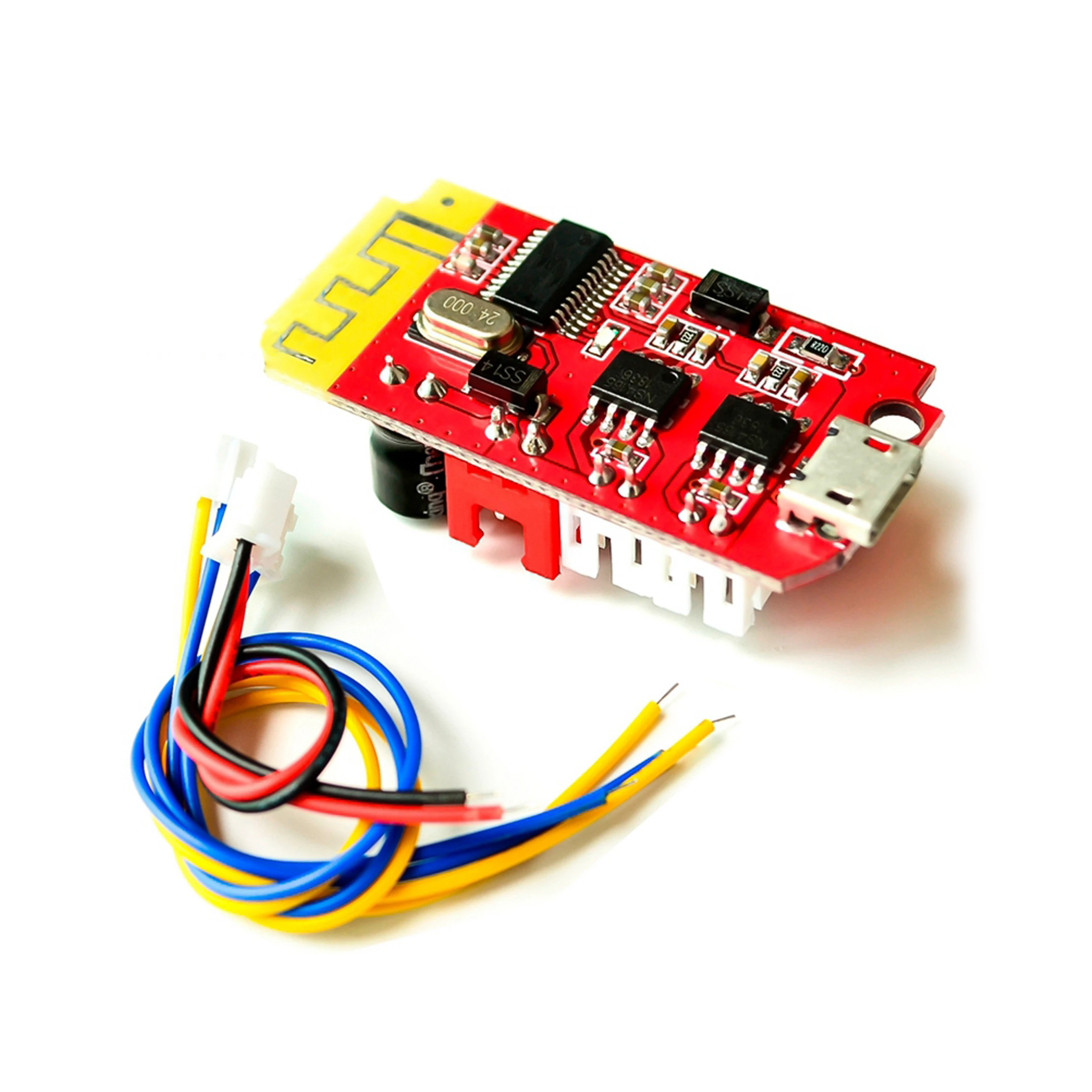 CT14 miniature 4.2 stereo bluetooth amplifier audio module F class 5W+5W with charging DIY modified speakers | Компьютеры и офис