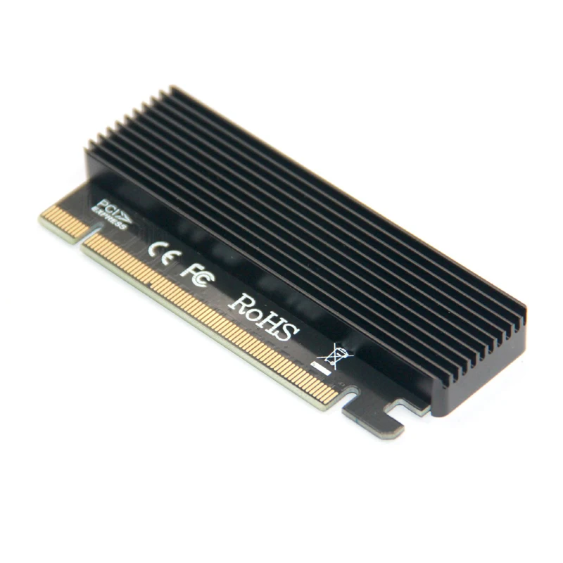 Адаптер M.2 NVMe SSD NGFF на PCIE 3 0 X16 со светодиодной M картой интерфейса поддержка PCI Express