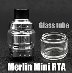 4 шт оригинальный vapesoon Замена продлить Стекло трубки для Merlin мини-rta 24 мм атомайзер стеклянный резервуар