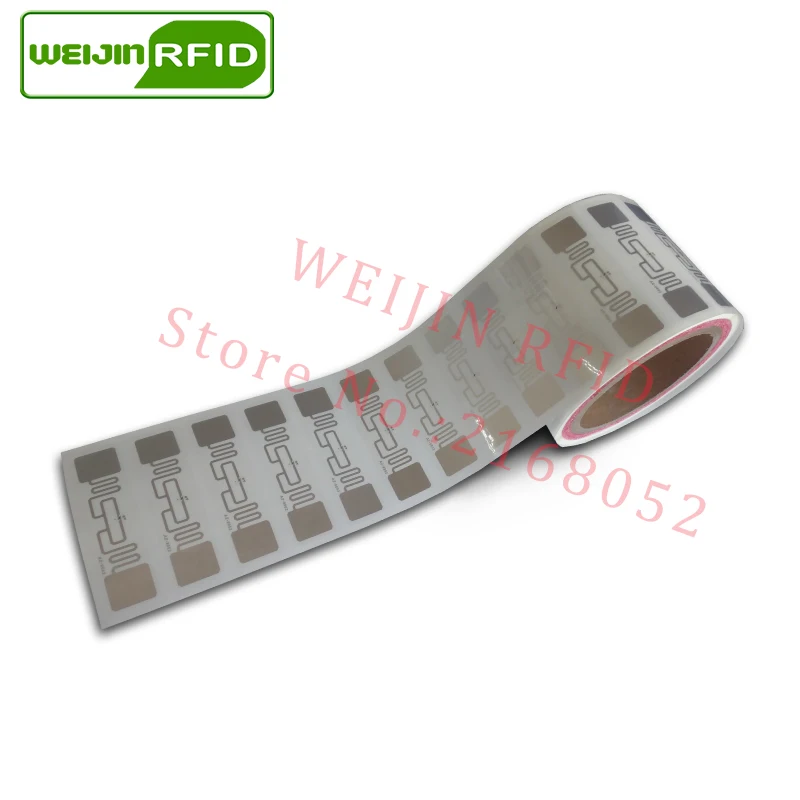 Alien 9662 1000pcs per roll UHF RFID wet inlay 860-960MHZ Higgs3 915M EPC C1G2 ISO18000-6C,can be used to RFID tag and label Alien 9662 1000pcs per roll UHF RFID wet inlay 860-960MHZ Higgs3 915M EPC C1G2 ISO18000-6C,can be used to RFID tag and label
