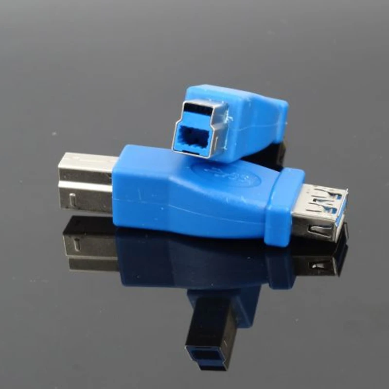 ULT Лучший USB 3 0 женщина к мужчине B принтера разъем адаптера USB3.0 принт конвертер
