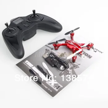 

Mini Hubsan X4 H107C 2.4Ghz 4CH Red/White RC Quadcopter With Camera Recording RTF Quadcopter UFO