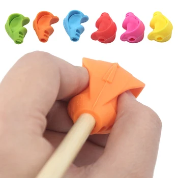 

Pen Snake Shape Posture Correction Small Supplies Gift Student Writing Aid Accessories Silicone Grip Pencil Holder Office