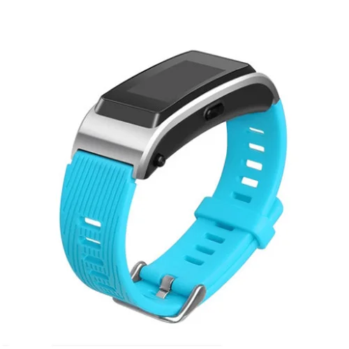 Silicone bands for Huawei Talkband B5 Wristband Sport band Strap Porous design and novel ventilation Huawei band B5 Strap - Цвет: Синий