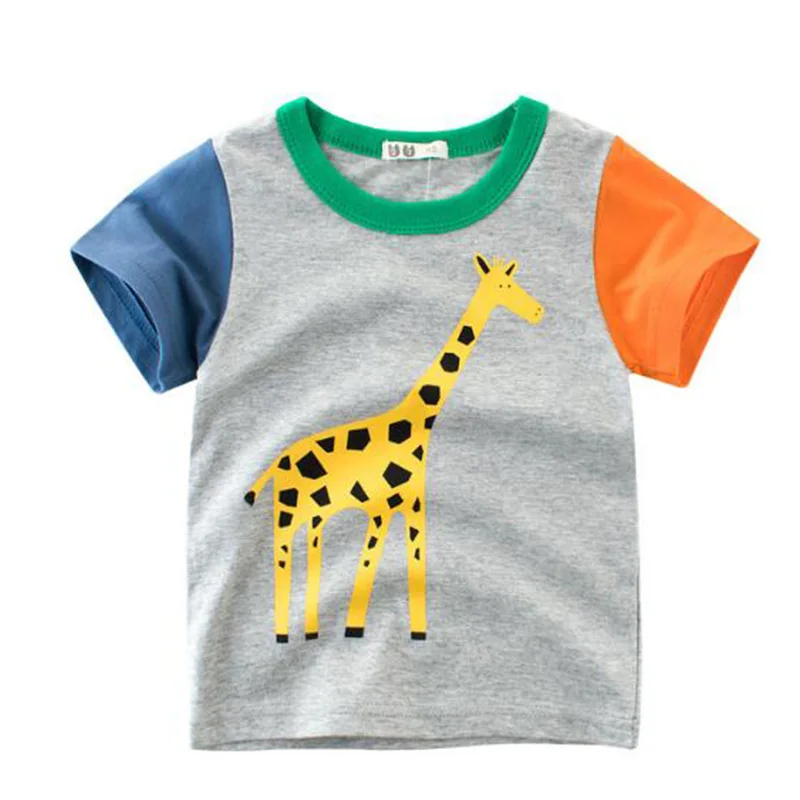 

tiny cottons 2019 boys t shirt kids summer shortsleeve cartoon t shirt for boys children tshirts 2-10Y boys tops clothes T14