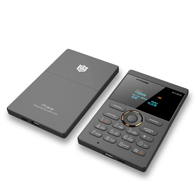 Скидка! 2016 Новый ультратонкий мобильный телефон IFCANE E1 GSM Bluetooth английская русская
