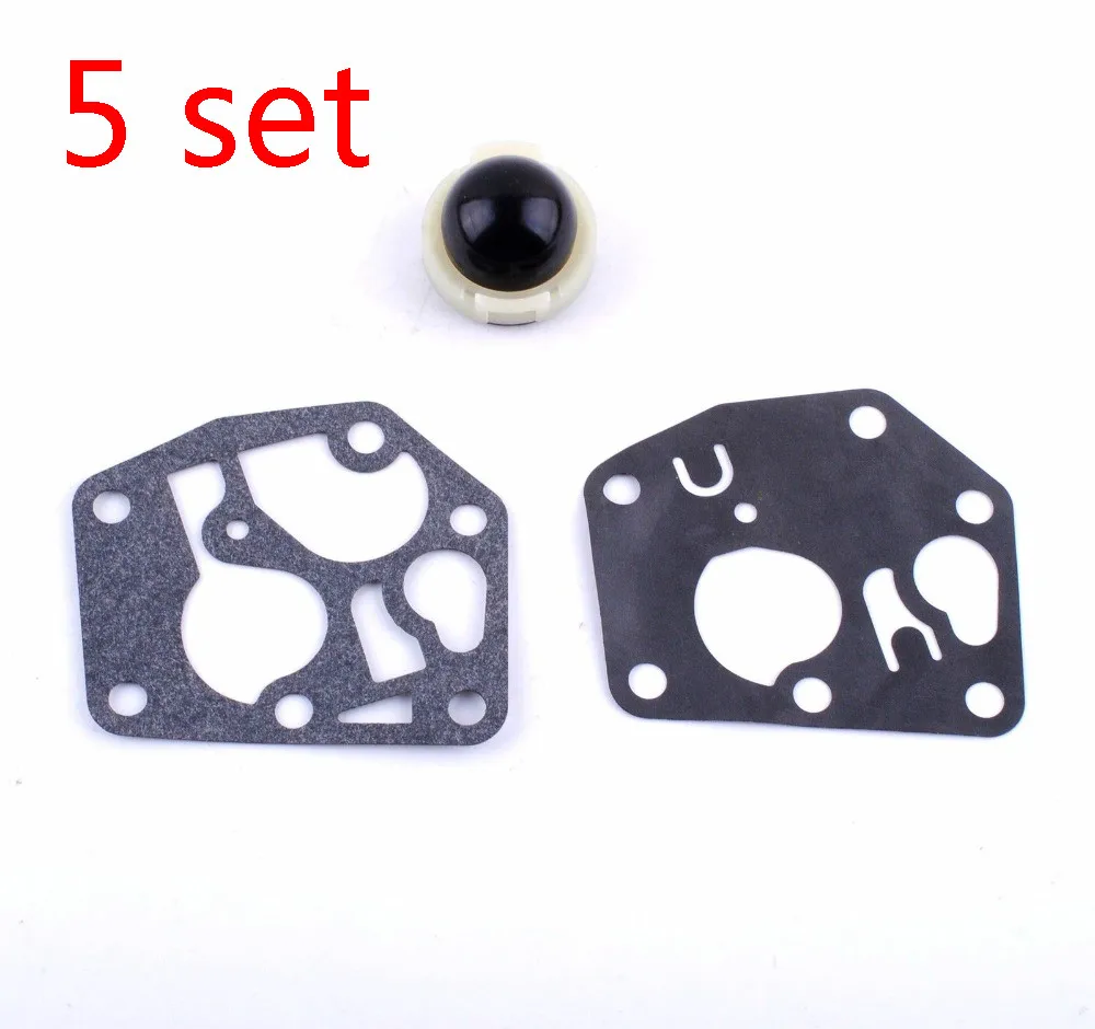 5 pcs For Briggs Stratton 494408 694394 Primer Bulb Diaphragm Gasket