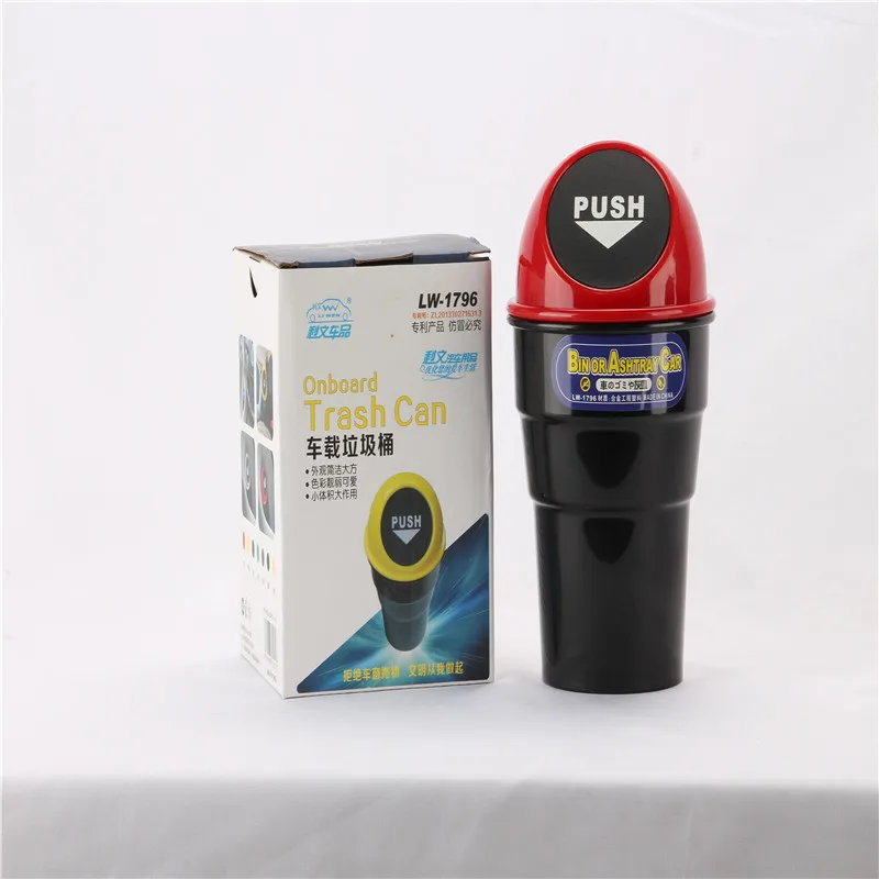 

Universal Car Trash Bin Car Garbage Can Rubbish Car Trash Can Garbage Dust Case Holder For Honda HR-V Fit Accord Civic CR-V