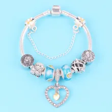 Ranqin Сова бусины радужные стеклянные бусины серии DIY Fit Женский браслет европейские Горячие ювелирные изделия