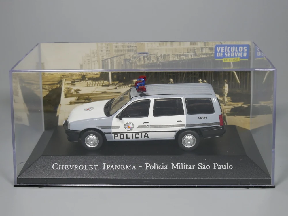 Авто ИНН-ixo 1:43 Chevrolet Ipanema Policia Militar Sao Paulo литой модельный автомобиль