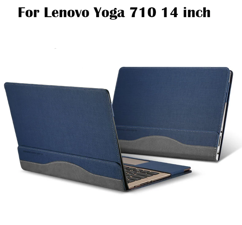 

High Quality Laptop Case For Lenovo Yoga 710-14 PU Leather Protective Sleeve For Yoga 710 14 inch Notebook with Keyboard Cover