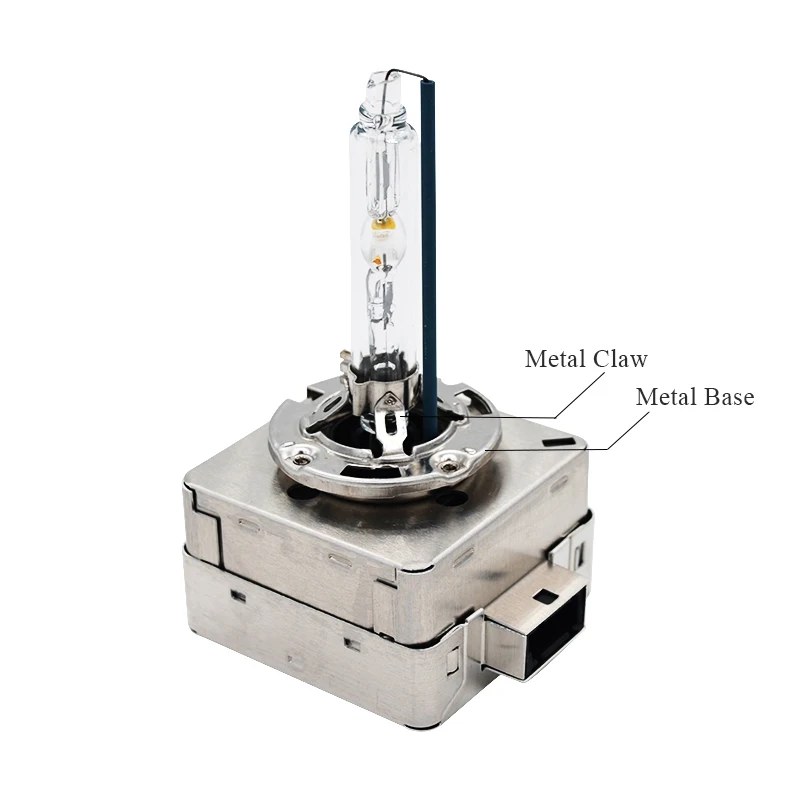 SUKIOTO Original OEM D8S Xenon HID Headlight Bulb Kit 55W D1S D3S Metal hid Ballast kit control Unit 5500K Car Styling bulbs (4)