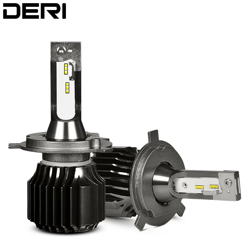 Car Fanless LED Headlight Kit For H4 H1 H7 H8 H9 H11 9005 HB3 9006 HB4 