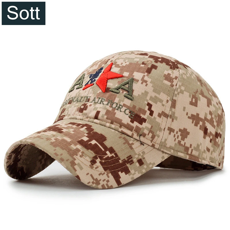 

[SOTT] New Arrivals Army AIR FORCE Tactical Cap Baseball Cap Men Jungle Bones Masculino Snapback Army Cap Bone Trucker Mens Hat