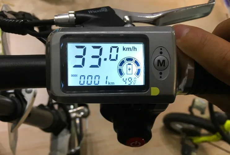 ЖК-дисплей 36v48v с акселератором+ контроллер BLDC 350 Вт Электрический велосипед Скутер трехколесный велосипед ATV mtb части руля ручки