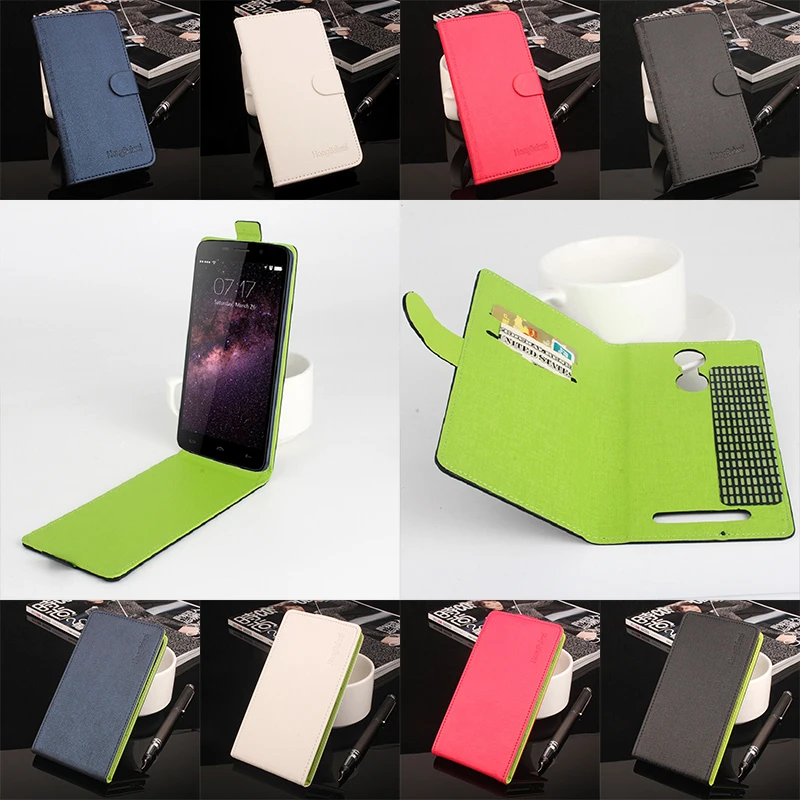 Зеленый дно для HOMTOM HT17 чехол с бумажник хорошее качество кожаный Крышка корпуса