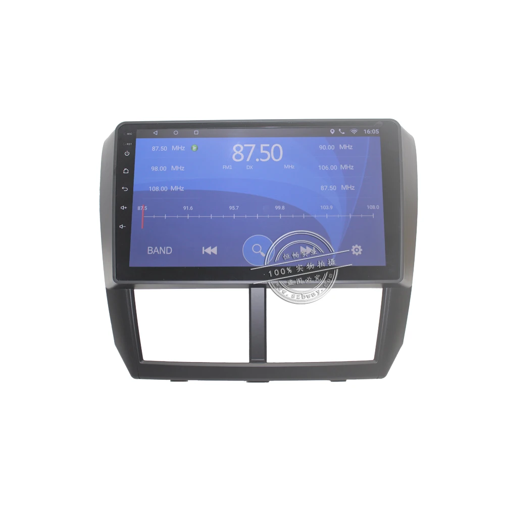 Best Hang xian 9" Quad Core Android 7.0 Car DVD Player For Subaru Forester Impreza 2008-2012 car radio stereo GPS Navi BT,wifi,SWC 2