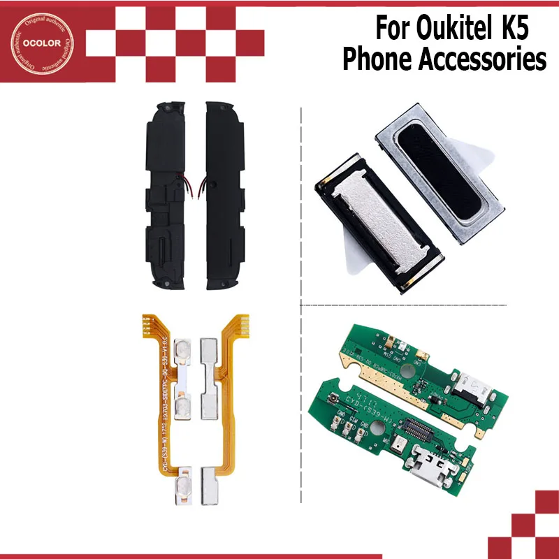 Ocolor для Oukitel K5 громкий динамик наушник USB разъем зарядная плата кнопка громкости