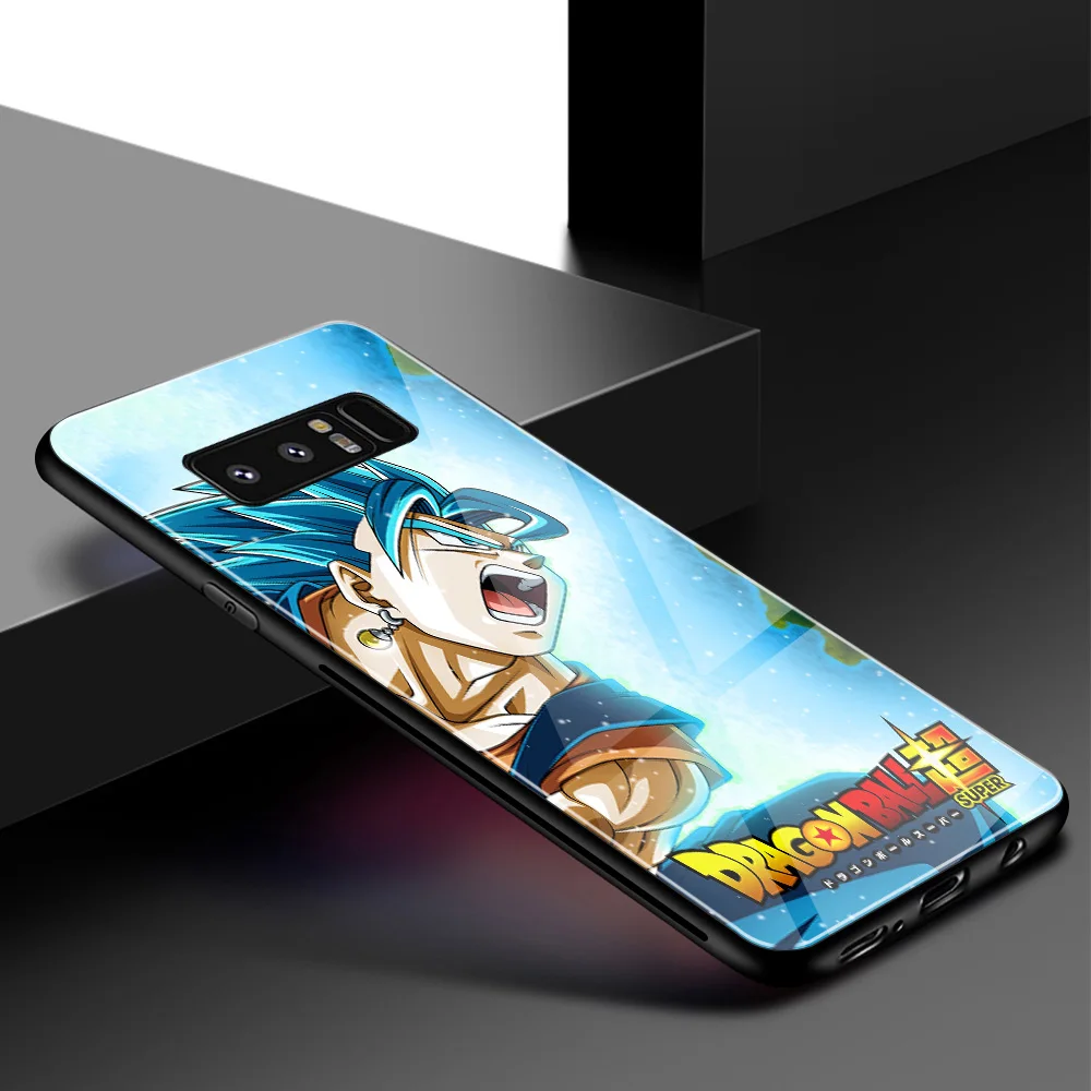 Для samsung S10 чехол Dragon ball Z жесткий чехол из закаленного стекла для samsung Galaxy Note 8 9 10 S8 S9 Plus S10 plus S10 Lite