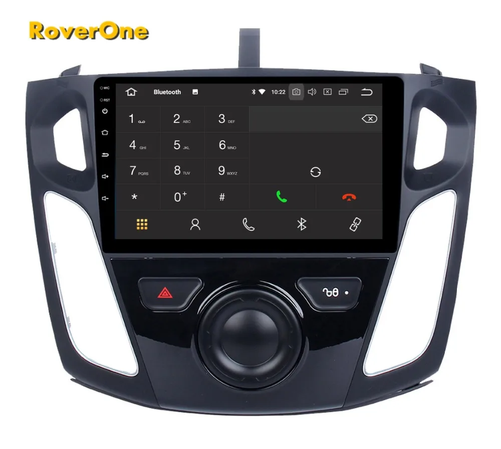Flash Deal RoverOne Android 9.0 Octa Core Car Radio GPS For Ford For Focus 3 2012 2013 2014 Touchscreen Multimedia Player Stereo Head Unit 8