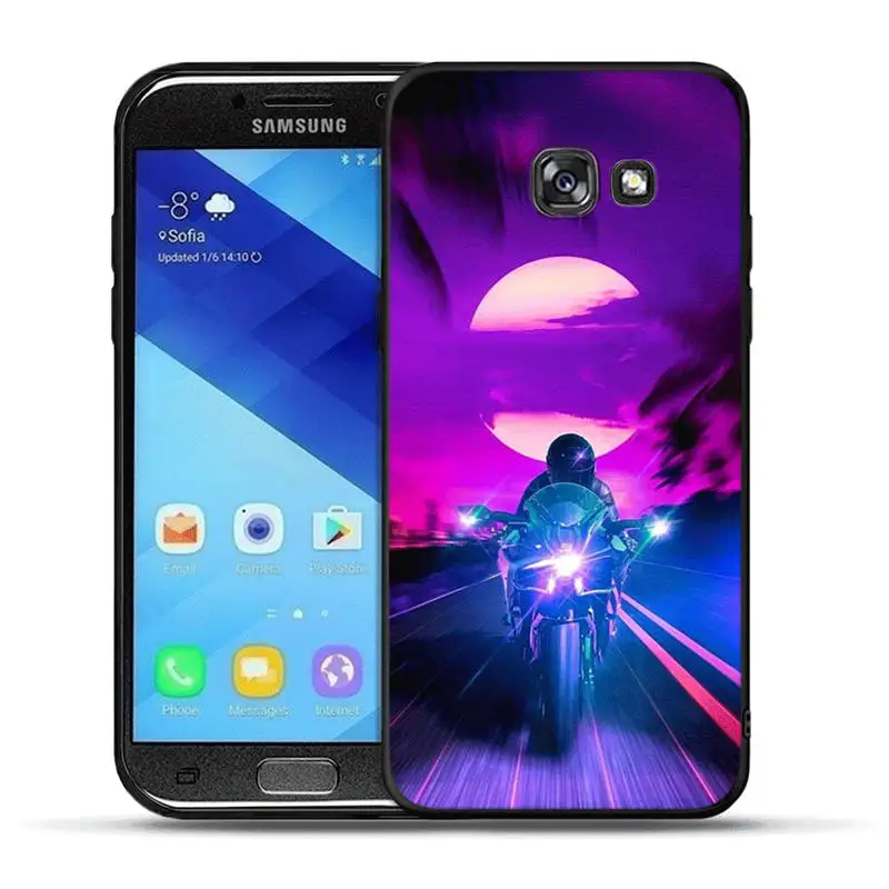 Street Brand Boy Girls Case For Samsung Galaxy A5 A3 16 17 A8 A6 Plus 18 Phone Case A50 A30 0 Matte Cover Etui Fitted Cases