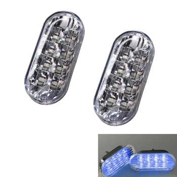 

Pair of Blue Side Marker Light Lamp LED Fit For Volkswagen VW Jetta Golf 99-04 03 1.9L Auto Bora Mk4 Passat B5 / B5.5 New Beetle