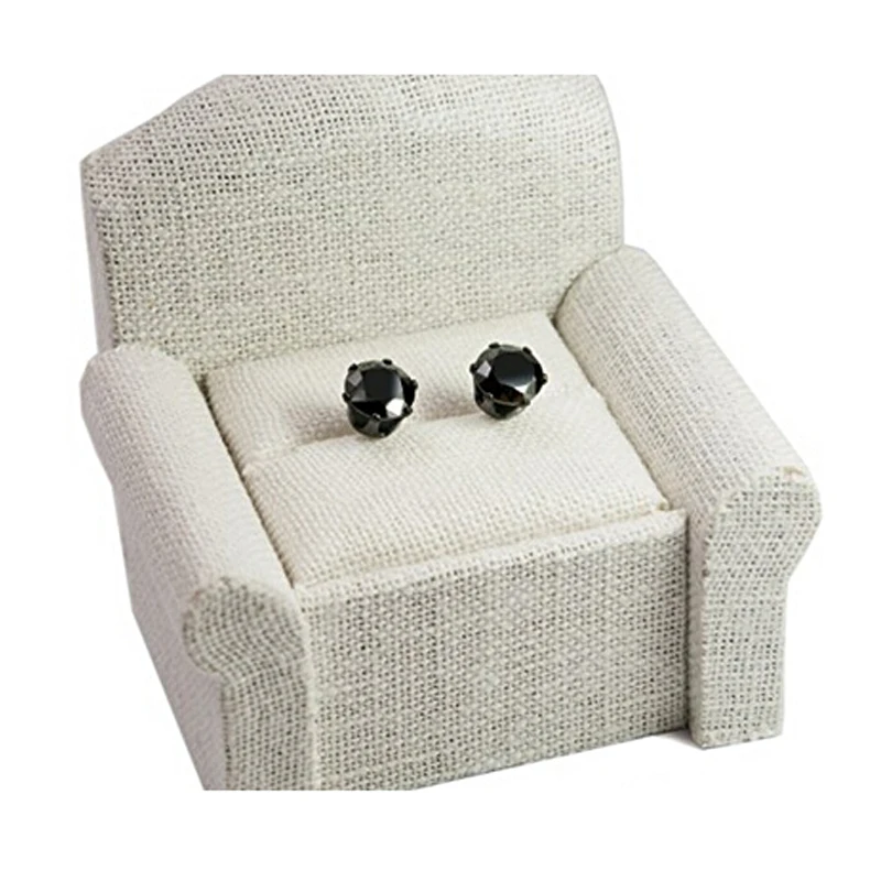 VHCZ02-5 Round White black 3mm 4mm 5mm 6mm 7mm 8mm 9mm 10mm CZ stud earrings
