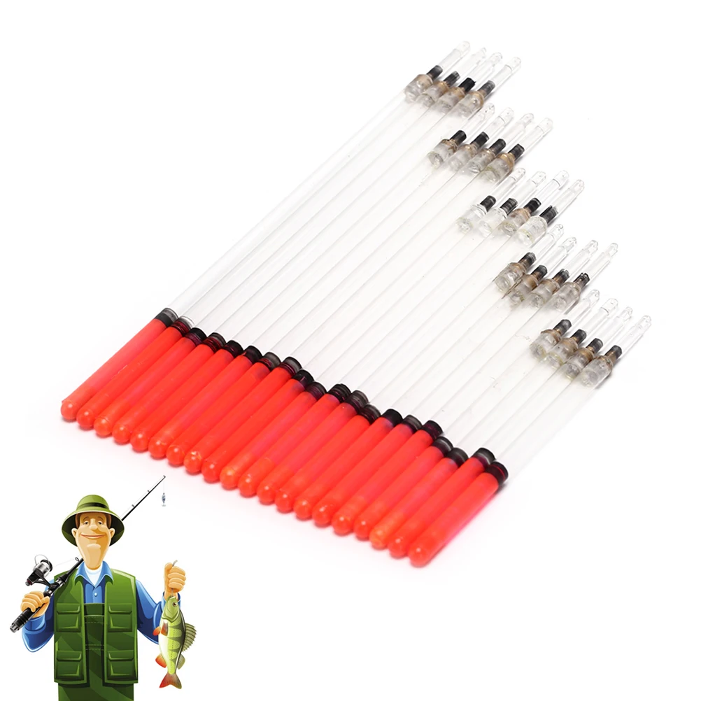 Clear Crystal Fishing Floats Plastic Fishing Floats Floating Stem Tube