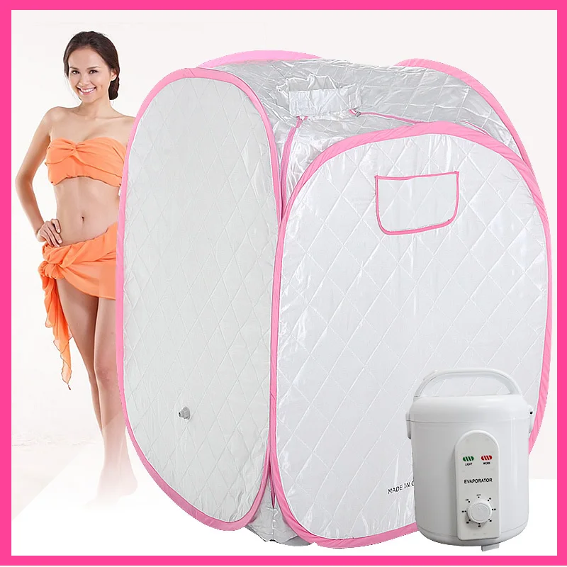 Buy FIR Portable Sauna / Far Infrared spa steam room red SAUNA BOX mini sauna