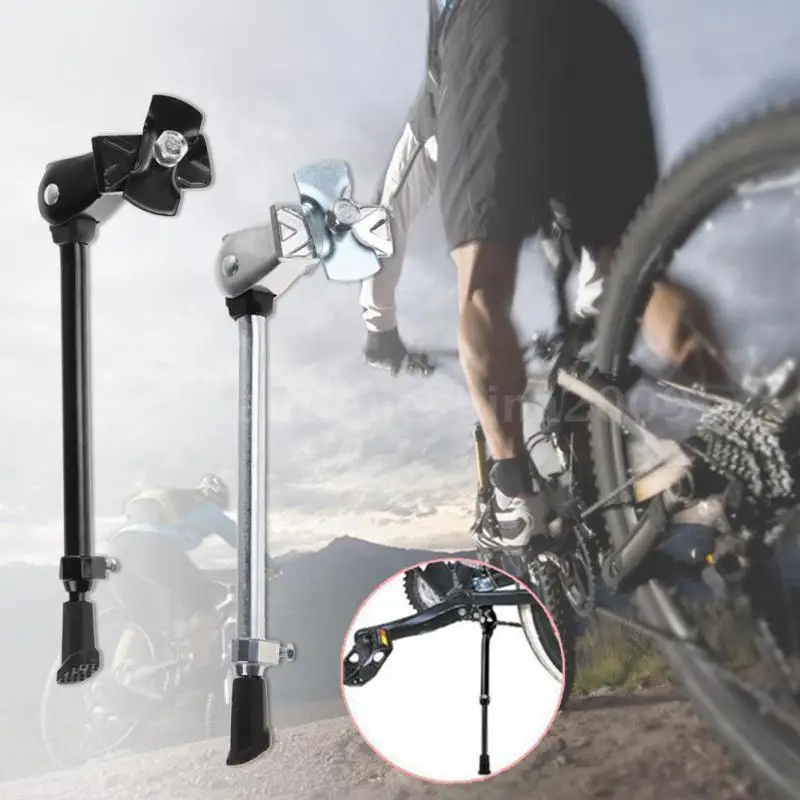 Bicycle Kick Stand Cycling Side Kickstand Bicycle Racks Adjustable MTB
