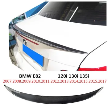 

HLONGQT Carbon Fiber Spoiler For BMW 1 Series E82 120i 130i 135i 2007-2017 High Quality Car Rear Wing Spoilers Auto Accessories
