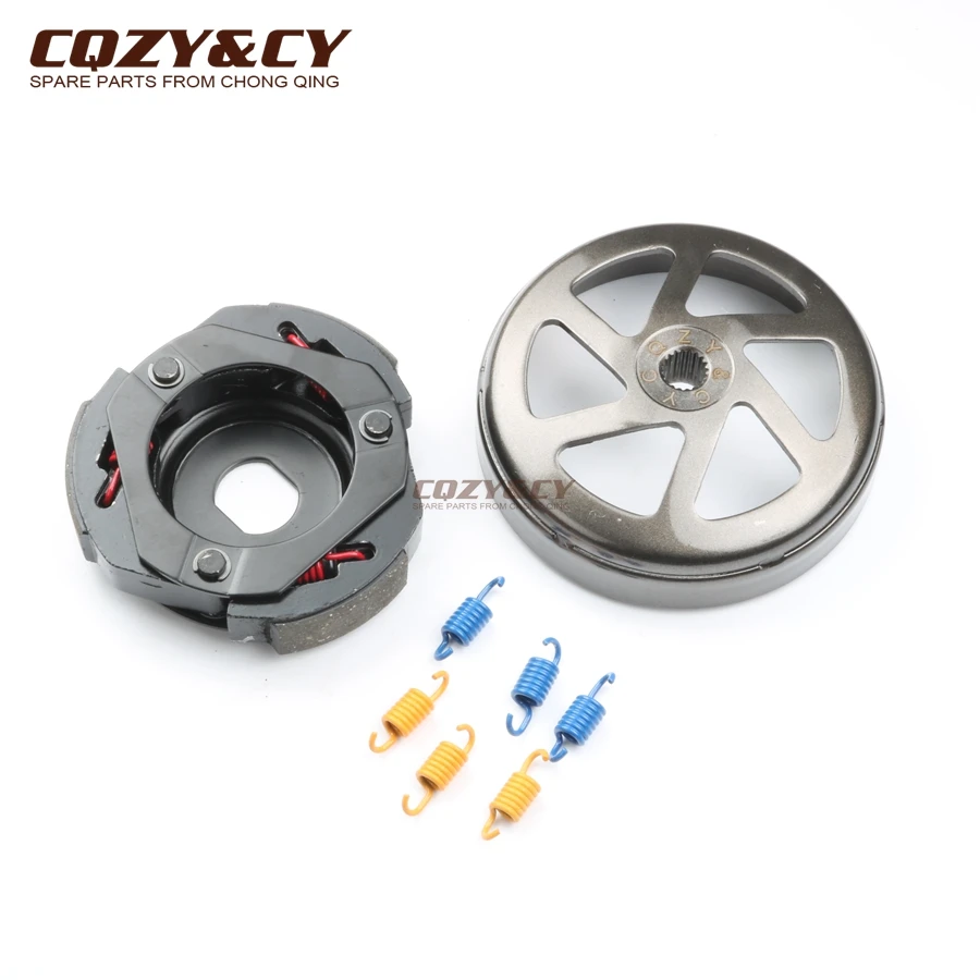 Performance clutch bell& clutch for MOTO ZETA Rally 125cc GY6 152QMI