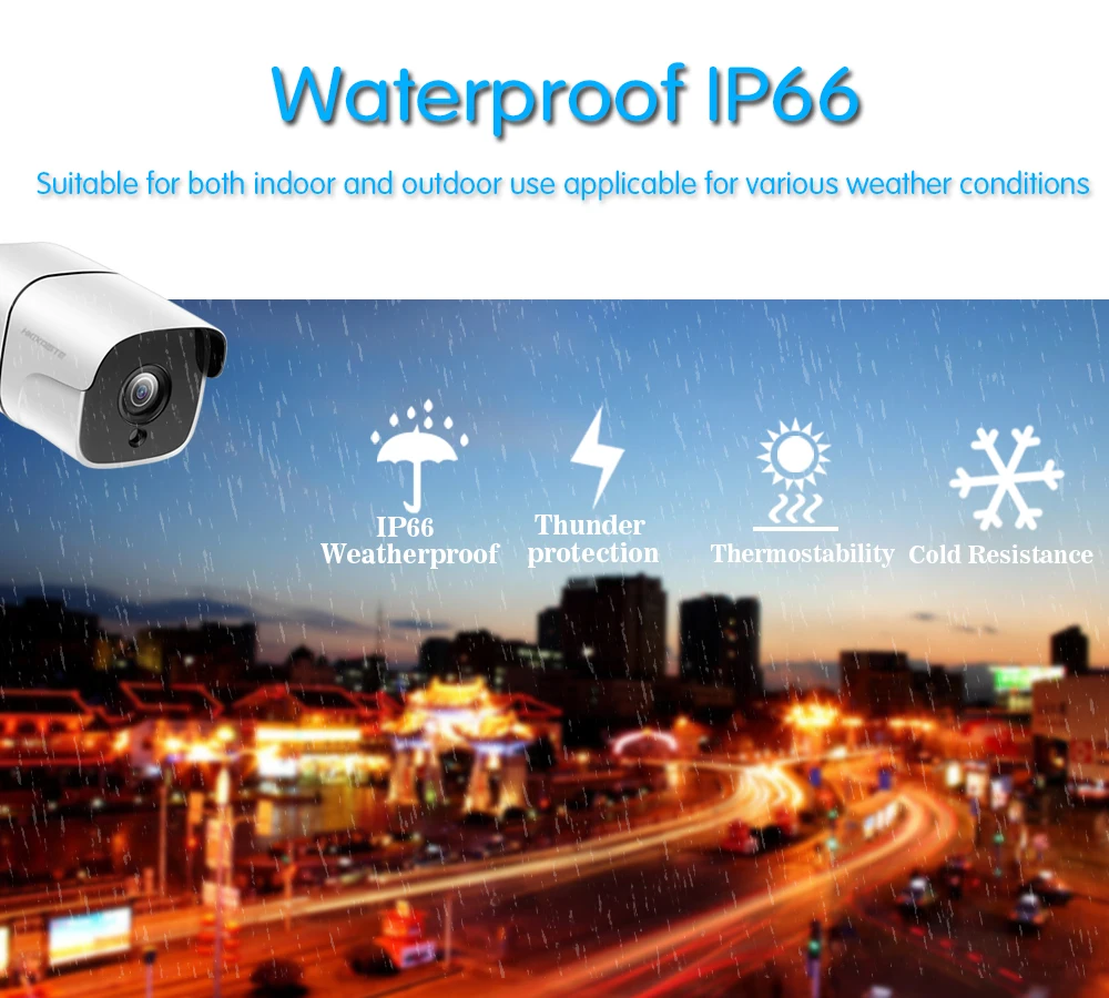  HKIXDISTE HD 8CH 5MP POE Sistema di telecamere di sicurezza Kit H.265 POE IP Audio della Macchina F